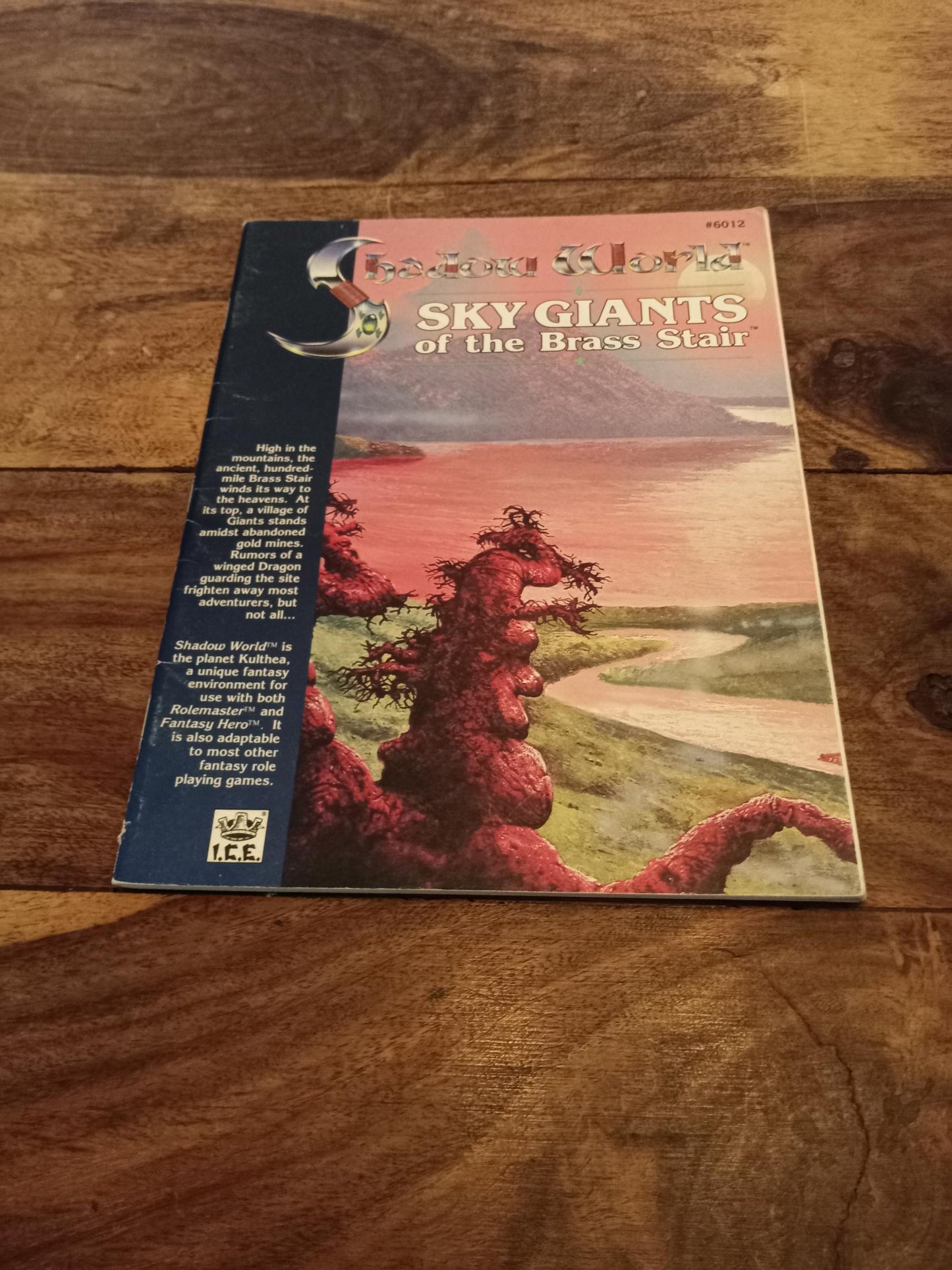 Shadow World Sky Giants of the Brass Stair I.C.E. 6012 Rolemaster 1990