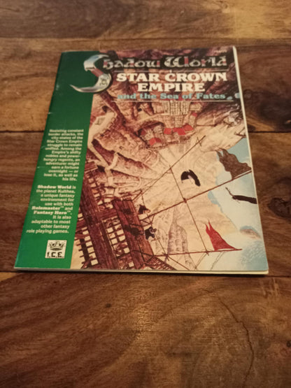 Shadow World Star Crown Empire and the Sea of Fates I.C.E. 6005 Rolemaster 1989