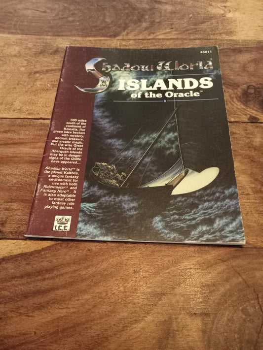 Shadow World Islands of the Oracle I.C.E. 6011 Rolemaster 1989