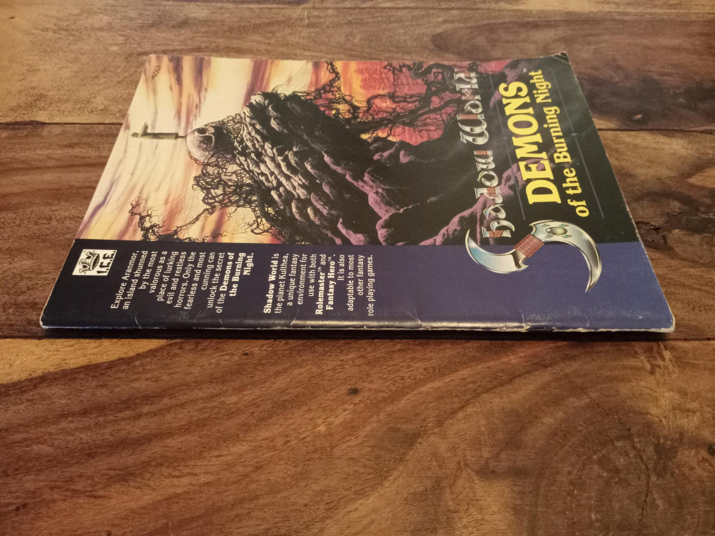 Shadow World Demons of the Burning Night I.C.E. 6003 Rolemaster 1989