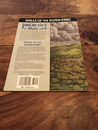 MERP Fortresses of Middle-Earth Halls of the Elven-King Lord of the Rings I.C.E. 8204 1988