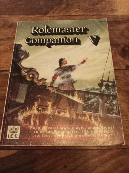 Rolemaster Companion V I.C.E. 1900 Rolemaster 2nd Ed 1991