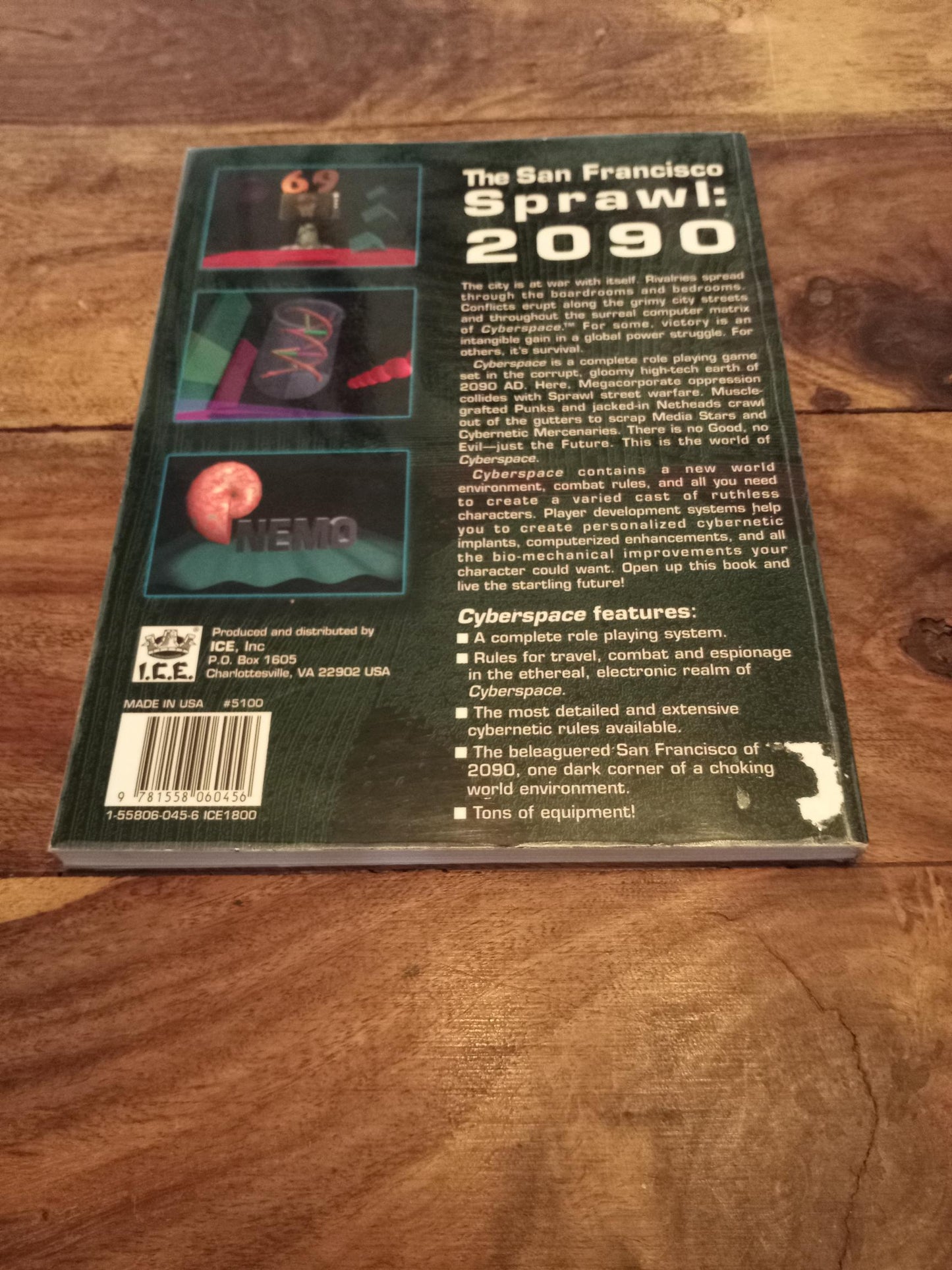 Cyberspace Roleplaying Game 2nd ed I.C.E.