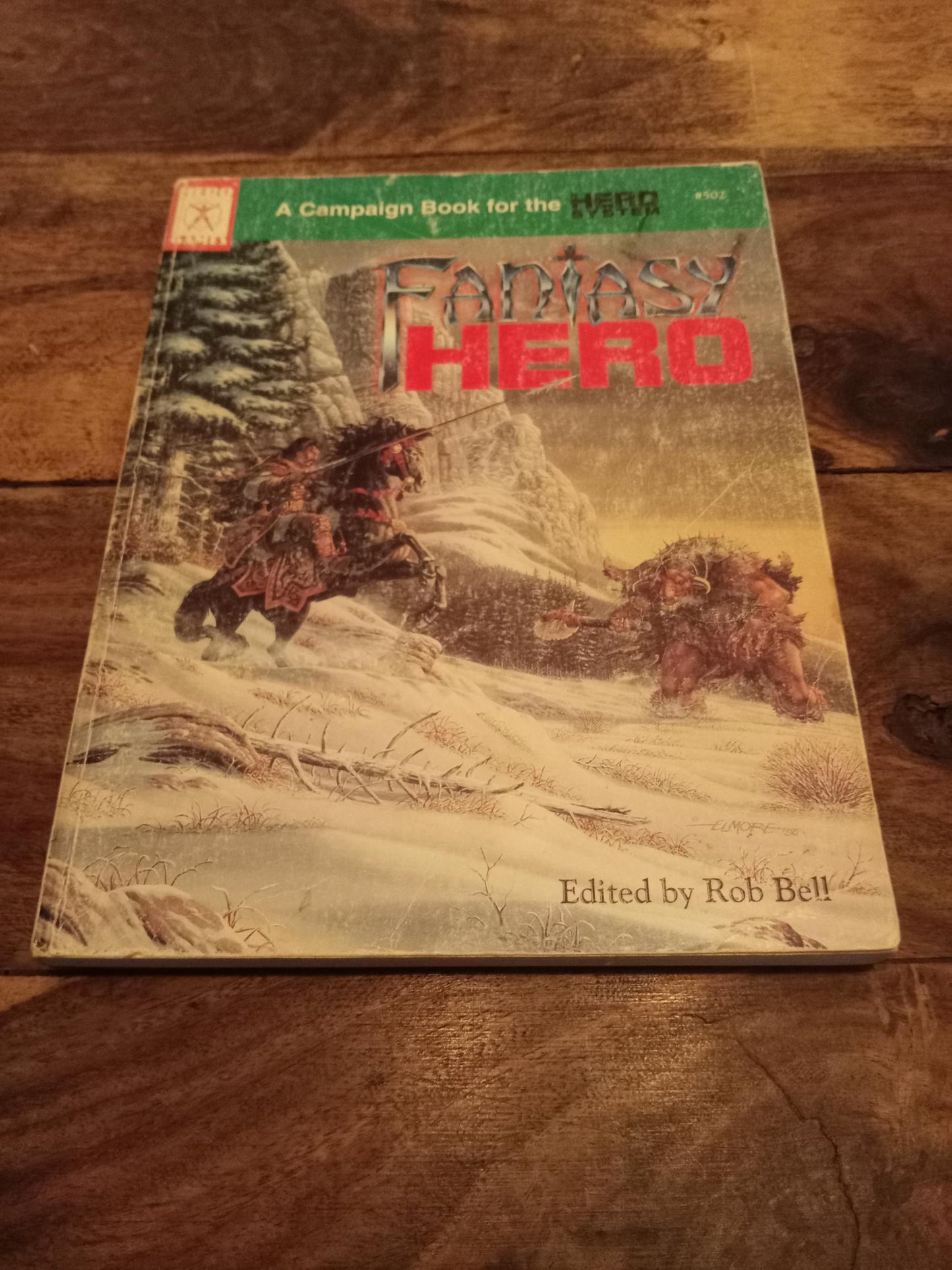 Fantasy Hero 4th Ed Hero Games #502 I.C.E. 1990