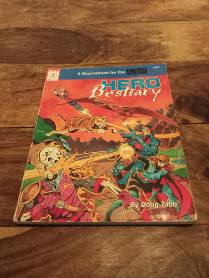 Hero System Bestiary 4th Ed Hero Games #507 I.C.E. 1992