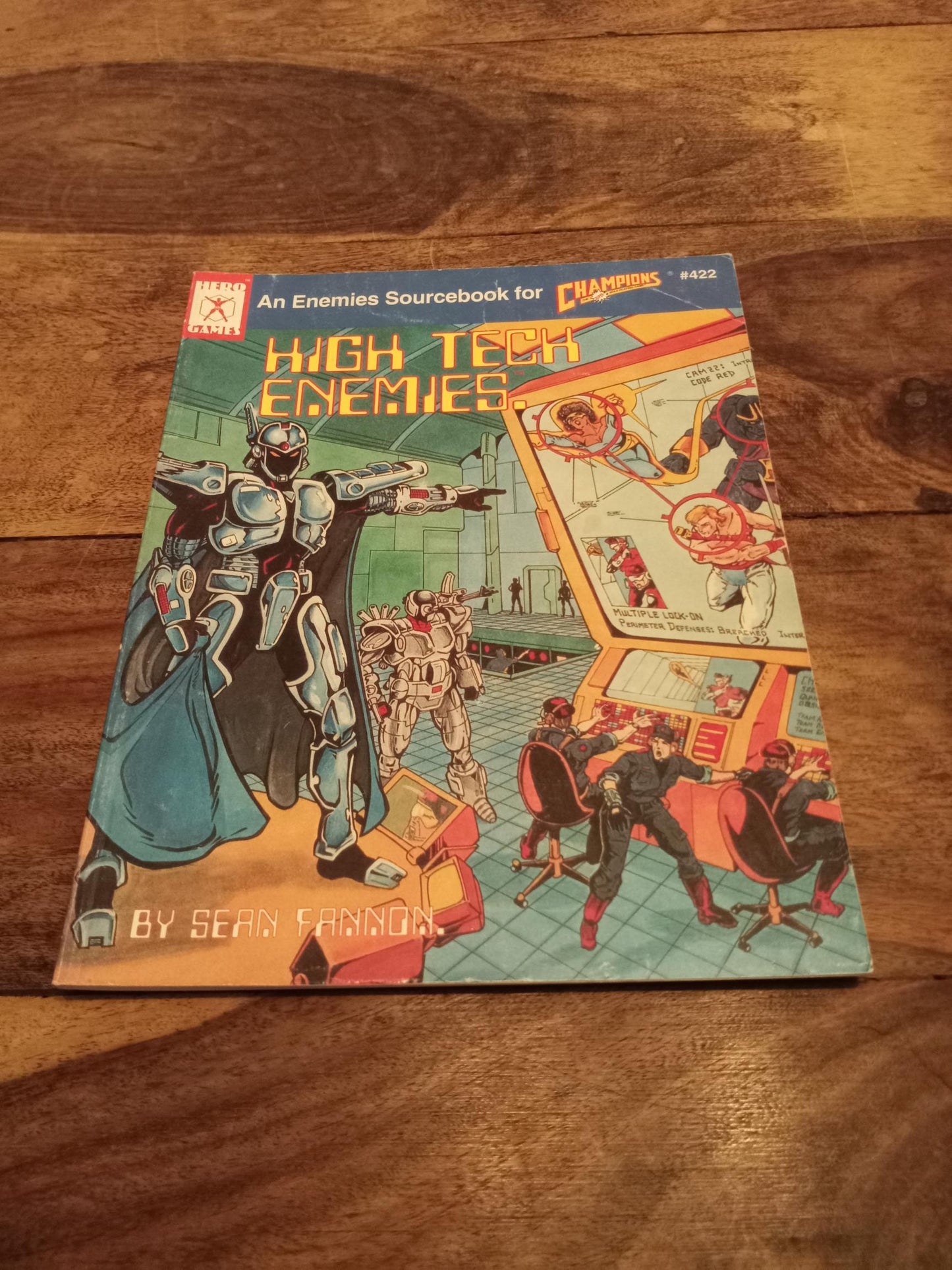 Hero System High Tech Enemies 4th Ed Hero Games #422 I.C.E. 1992