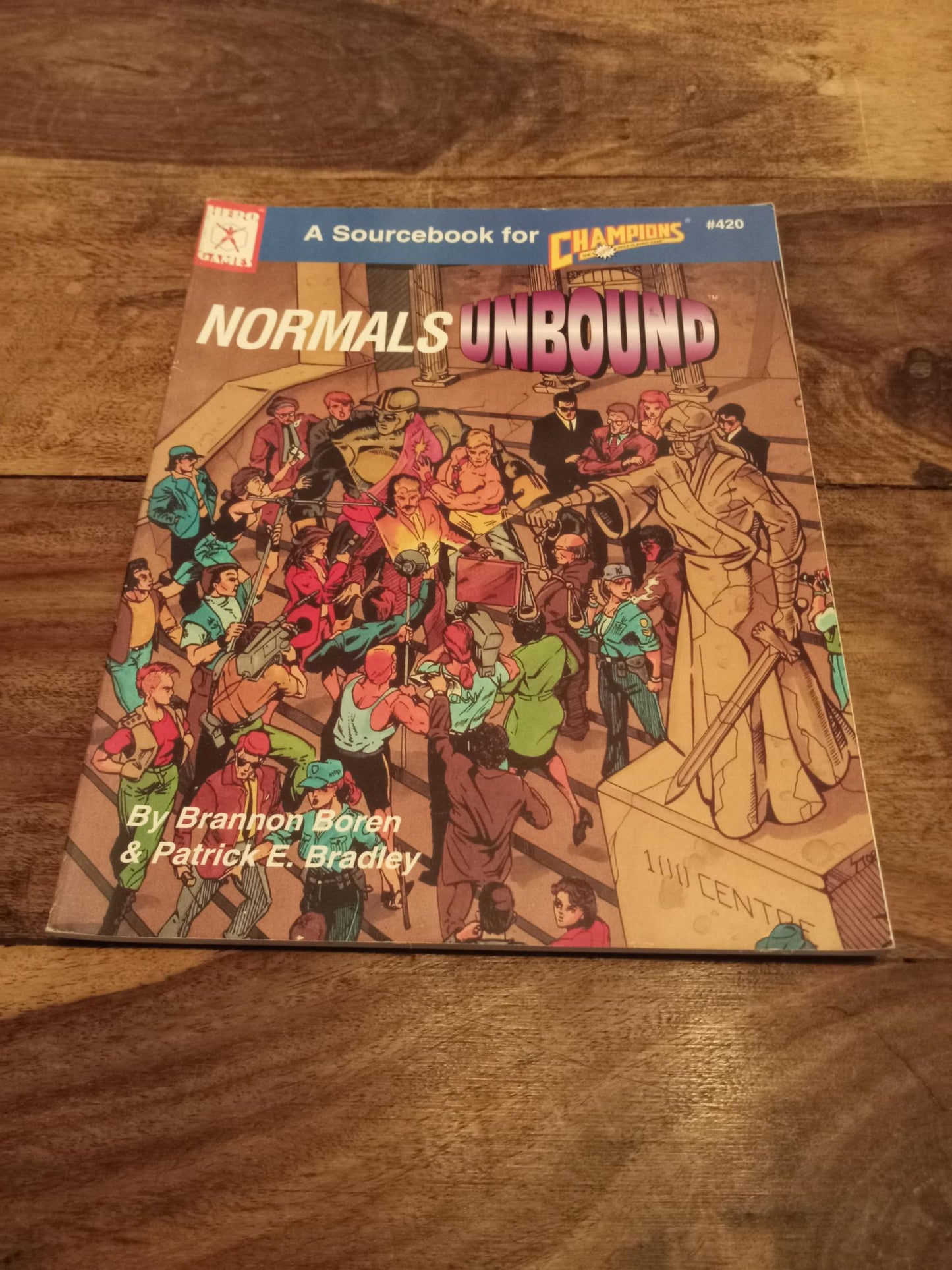 Hero System Normals Unbound 4th Ed Hero Games #420 I.C.E. 1992