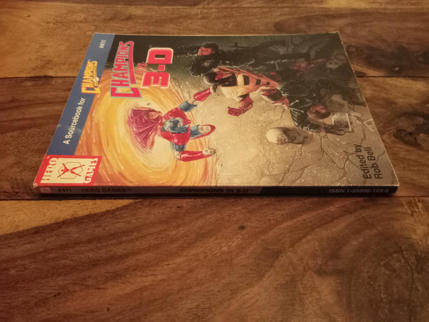 Hero System Champions in 3-D 4th Ed Hero Games #411 I.C.E. 1990