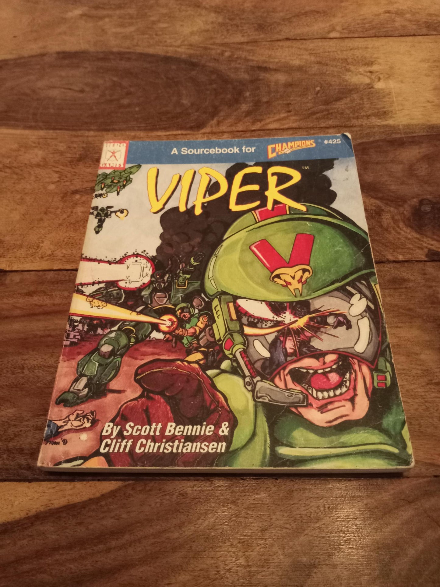 Hero System Viper 4th Ed Hero Games #425 I.C.E. 1993