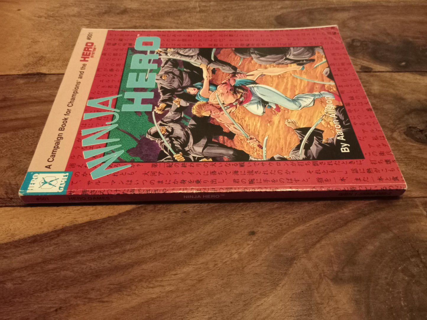 Hero System Ninja Hero 4th Ed Hero Games #501 I.C.E. 1989