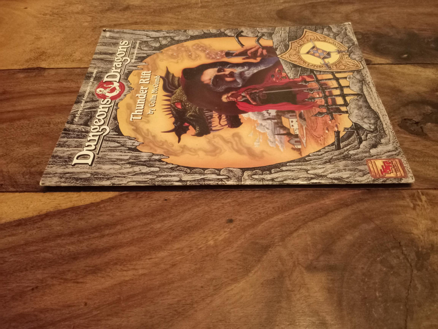 Dungeons & Dragons Thunder Rift With Map TSR 9357 D&D 1992