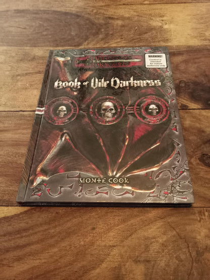 Dungeons & Dragons Book of Vile Darkness Wizards of the Coast 2002