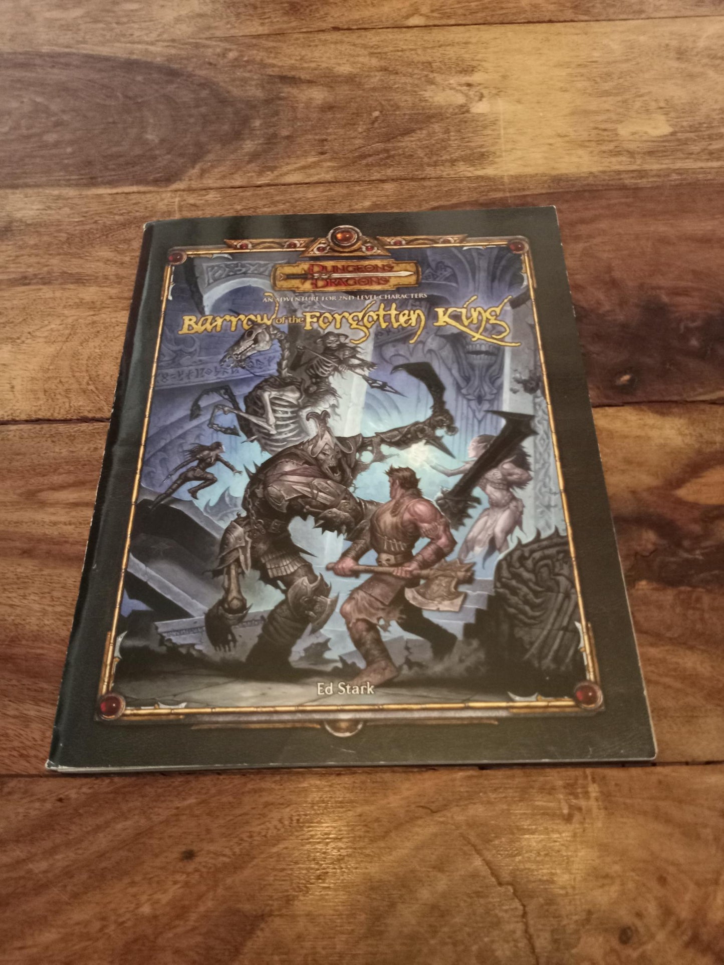 Dungeons & Dragons Barrow of the Forgotten King 3.5 D&D Trilogy #1 Wizards of the Coast 2007