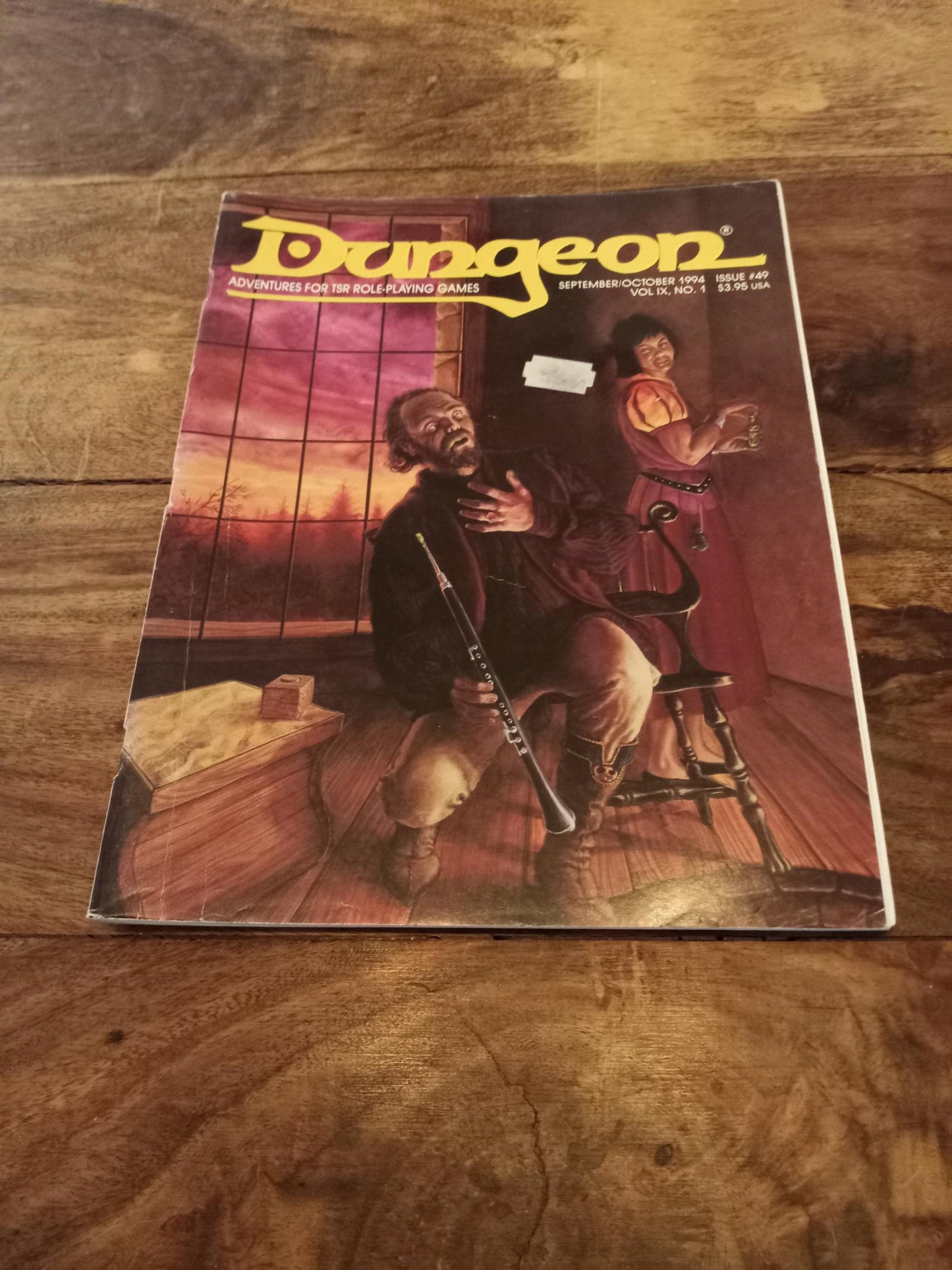 DUNGEON MAGAZINE #49 Sep/Oct 1994 TSR D&D