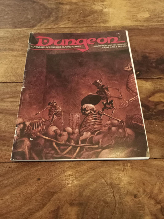 DUNGEON MAGAZINE #57 Jan/Feb 1996 TSR D&D