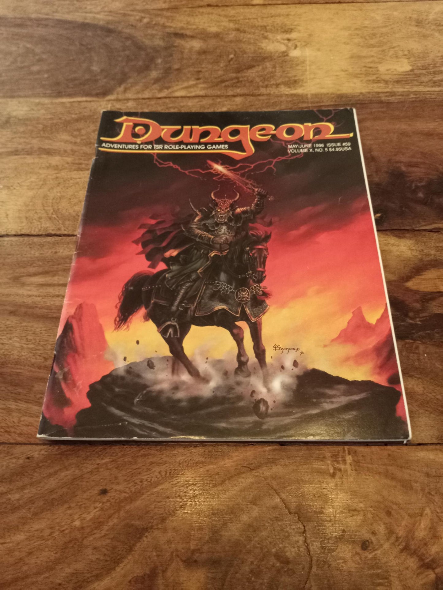 DUNGEON MAGAZINE #59 May/Jun 1996 TSR D&D