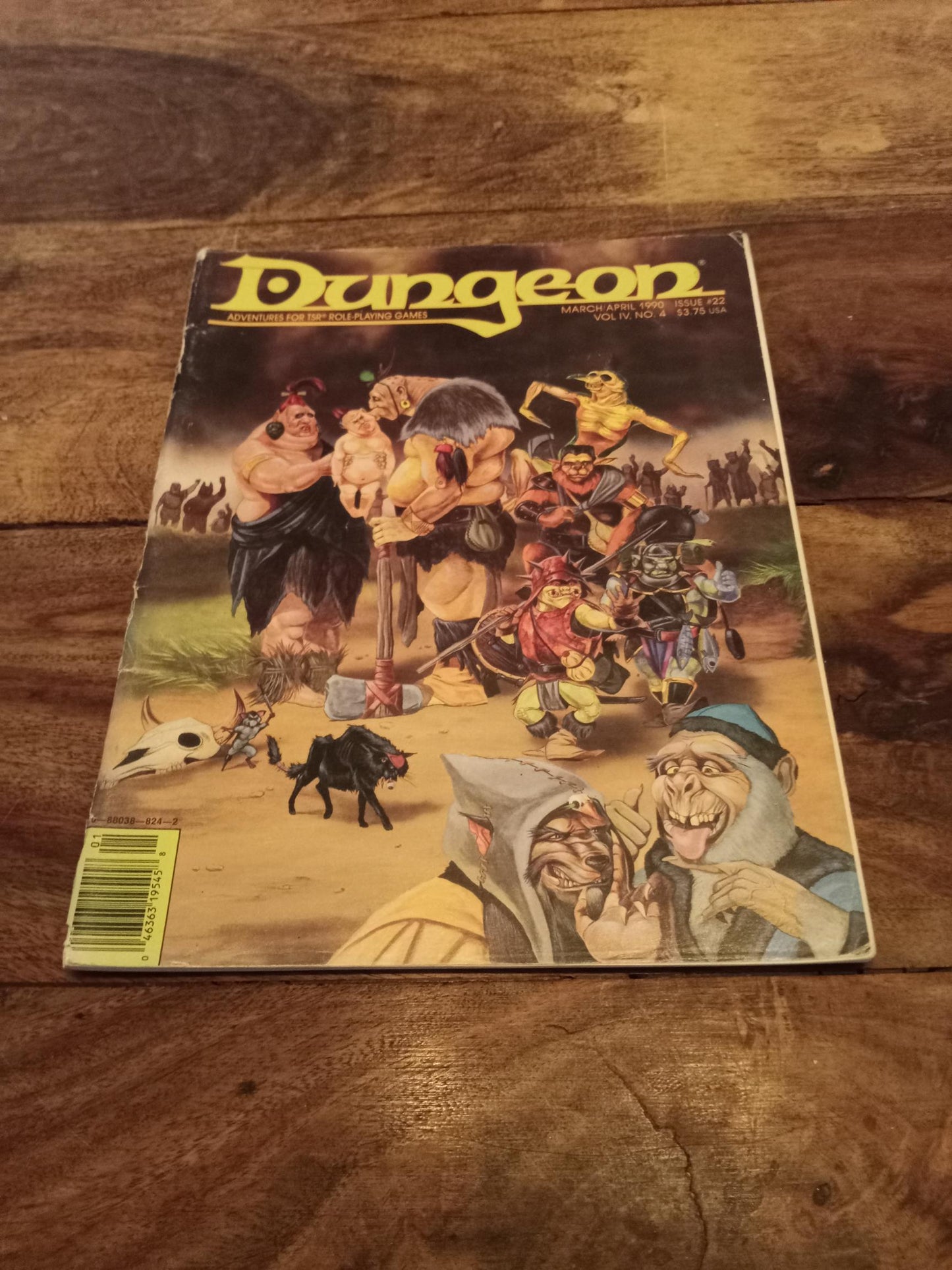 Dungeon Magazine #22 March/April 1990 TSR D&D