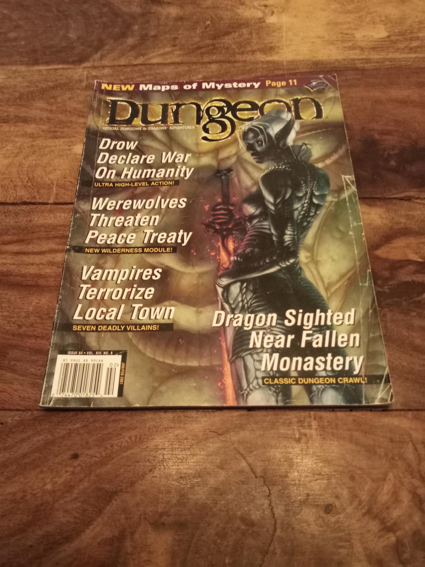 Dungeon Magazine #84 Jan/Feb 2001 TSR D&D