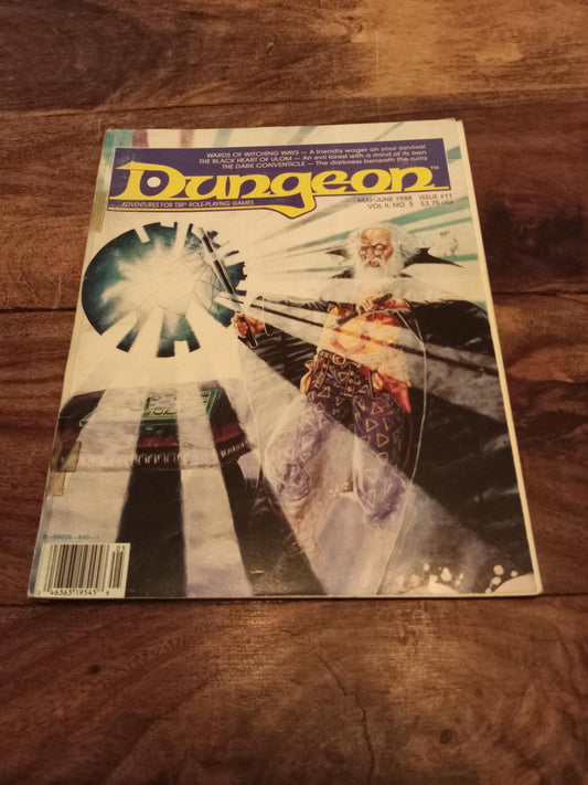 Dungeon Magazine #11 May June 1988 TSR D&D