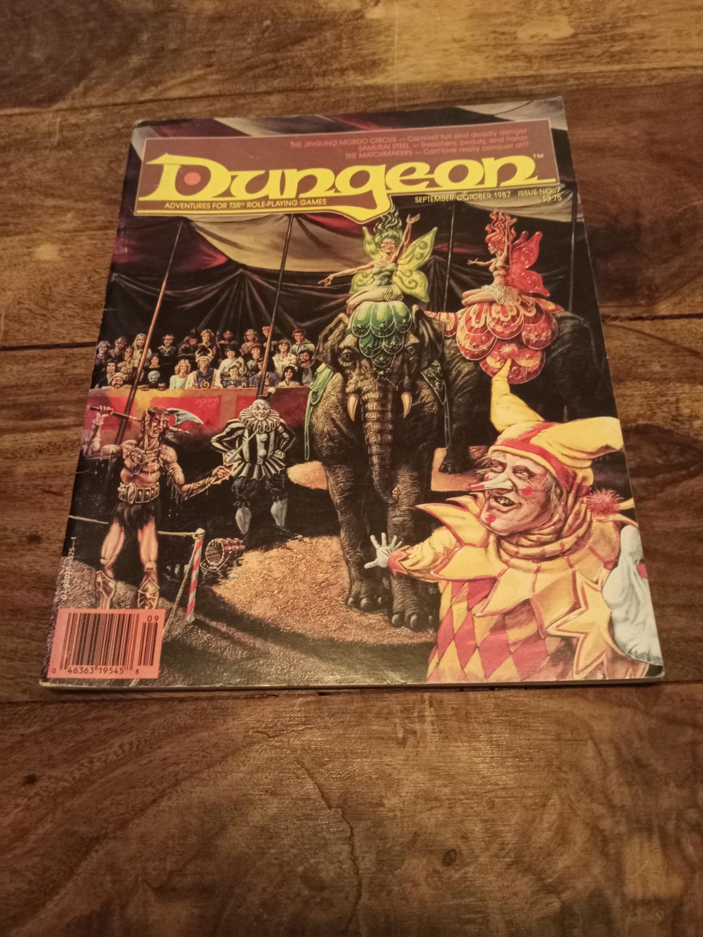 Dungeon Magazine #7 Sep/Oct 1987 TSR D&D