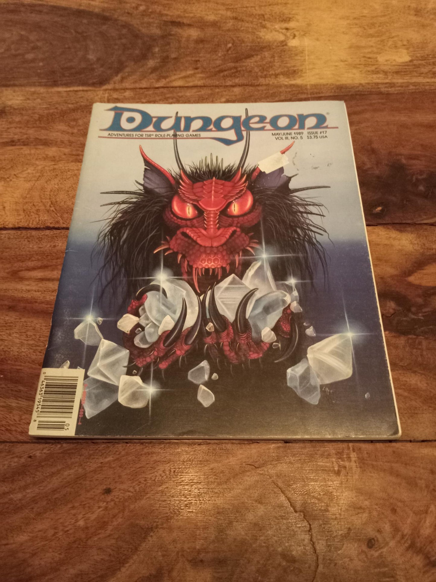 Dungeon Magazine #17 May/June 1989 TSR D&D