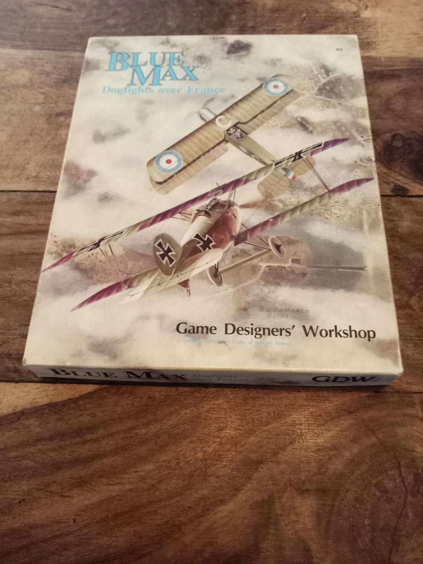 Blue Max Dogfights Over France 1st Ed GDW 421-83 GDW 1983