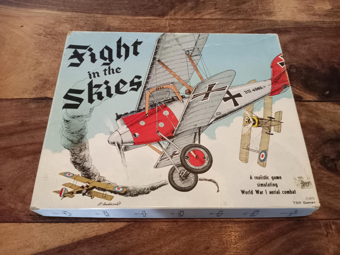 Fight in the Skies 1st Printing Blue TSR 1975