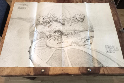 Planescape Arborea Map AD&D TSR