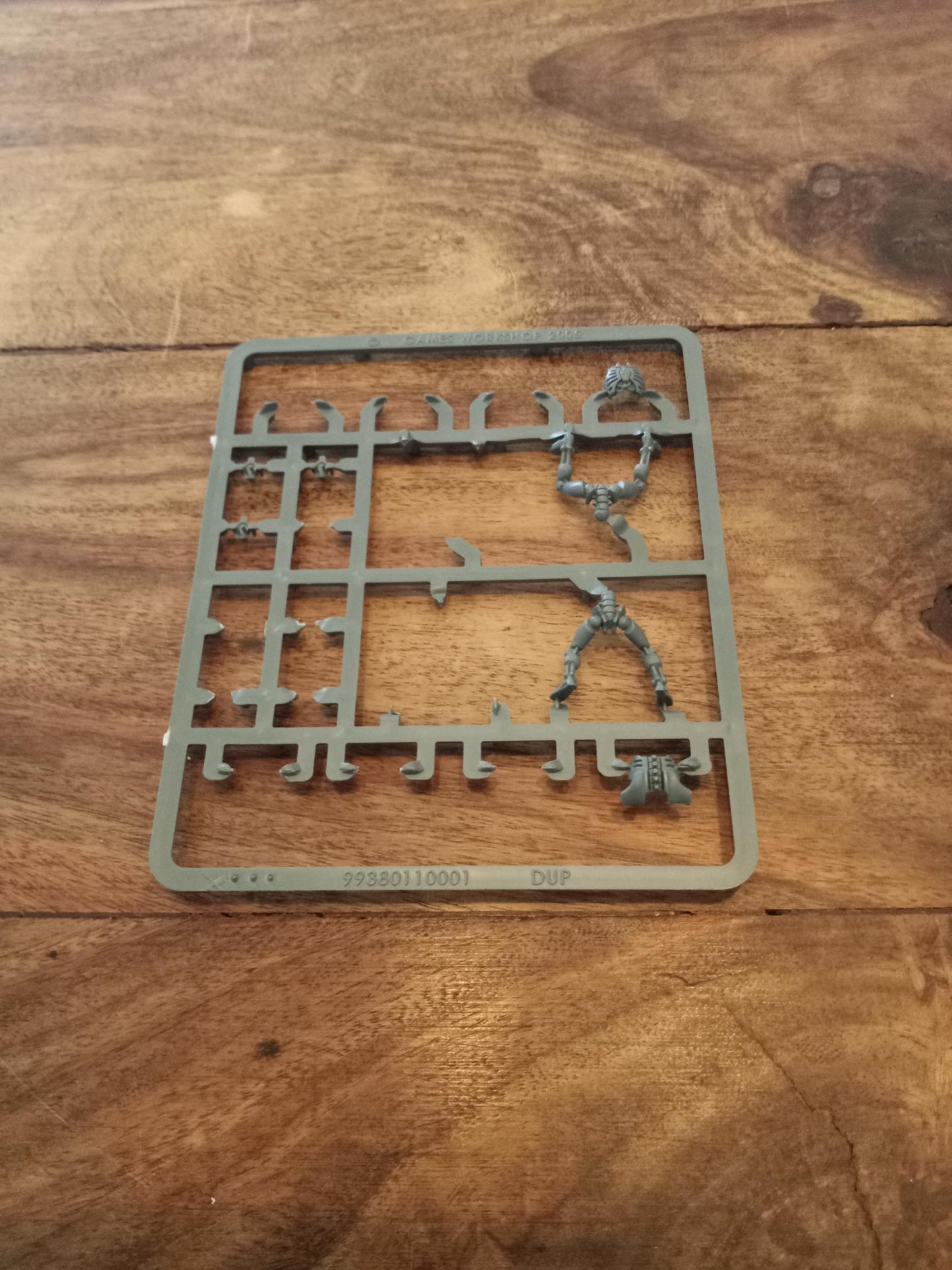 Warhammer 40k Necron Warriors Sprue Bits Games Workshop