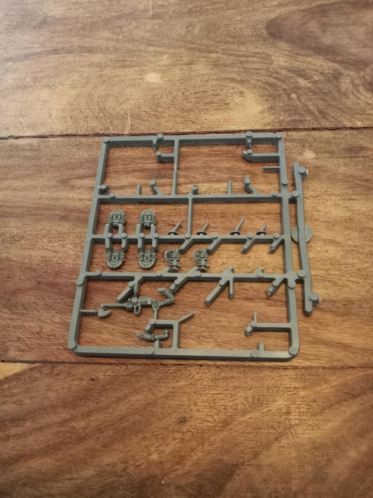 Warhammer 40k Necron Warriors Sprue Bits Games Workshop