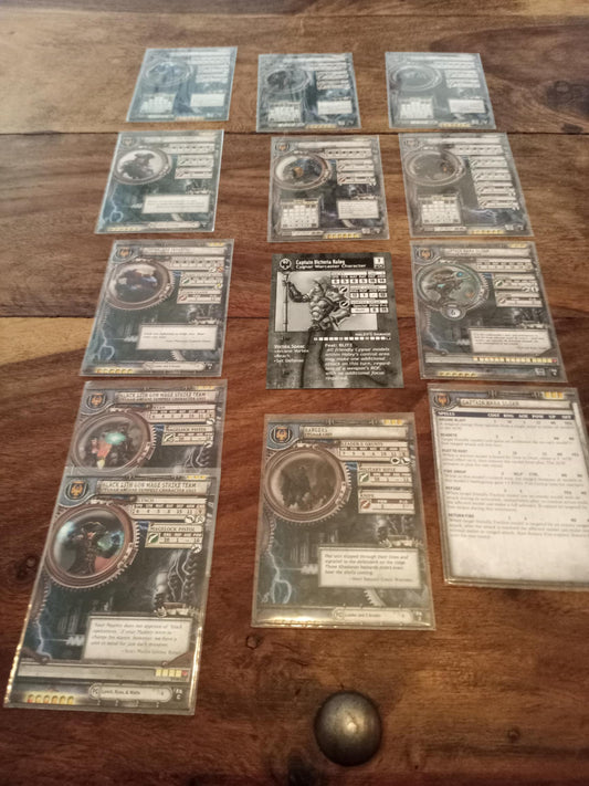 Warmachine Cards Privateer Press