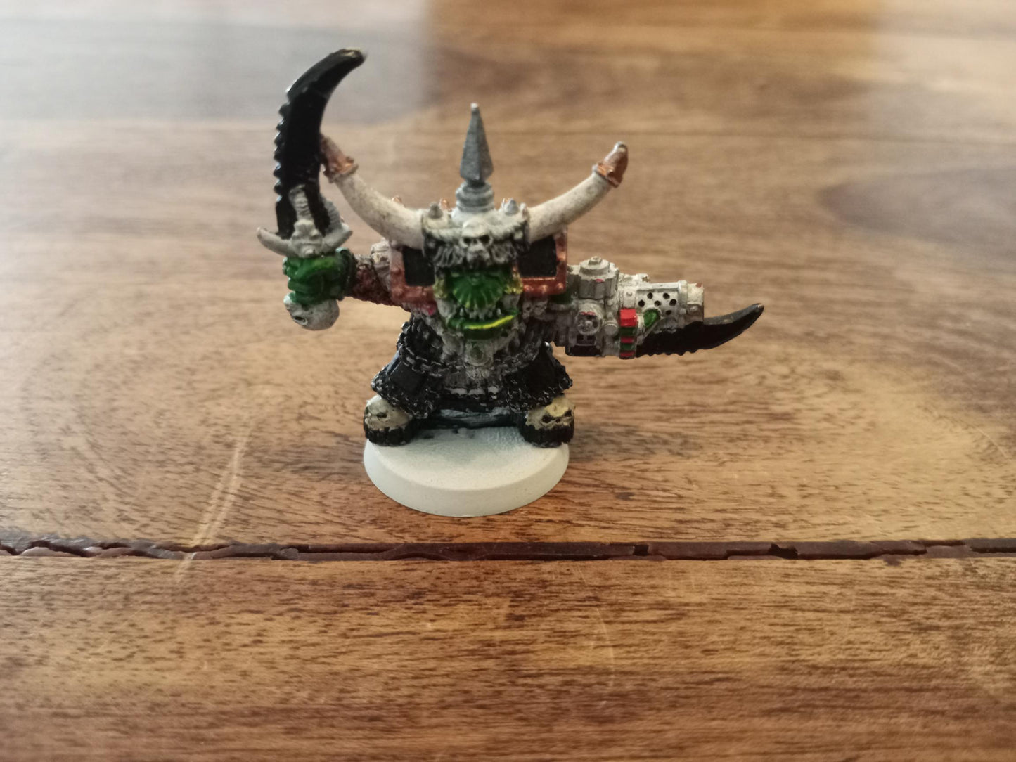 Warhammer 40k Ghazghkull Thraka Ork Warboss Metal Games Workshop 1992