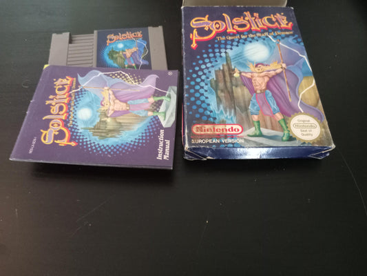 Nintendo NES Solstice The Quest for the Staff of Demnos Classic Video Game