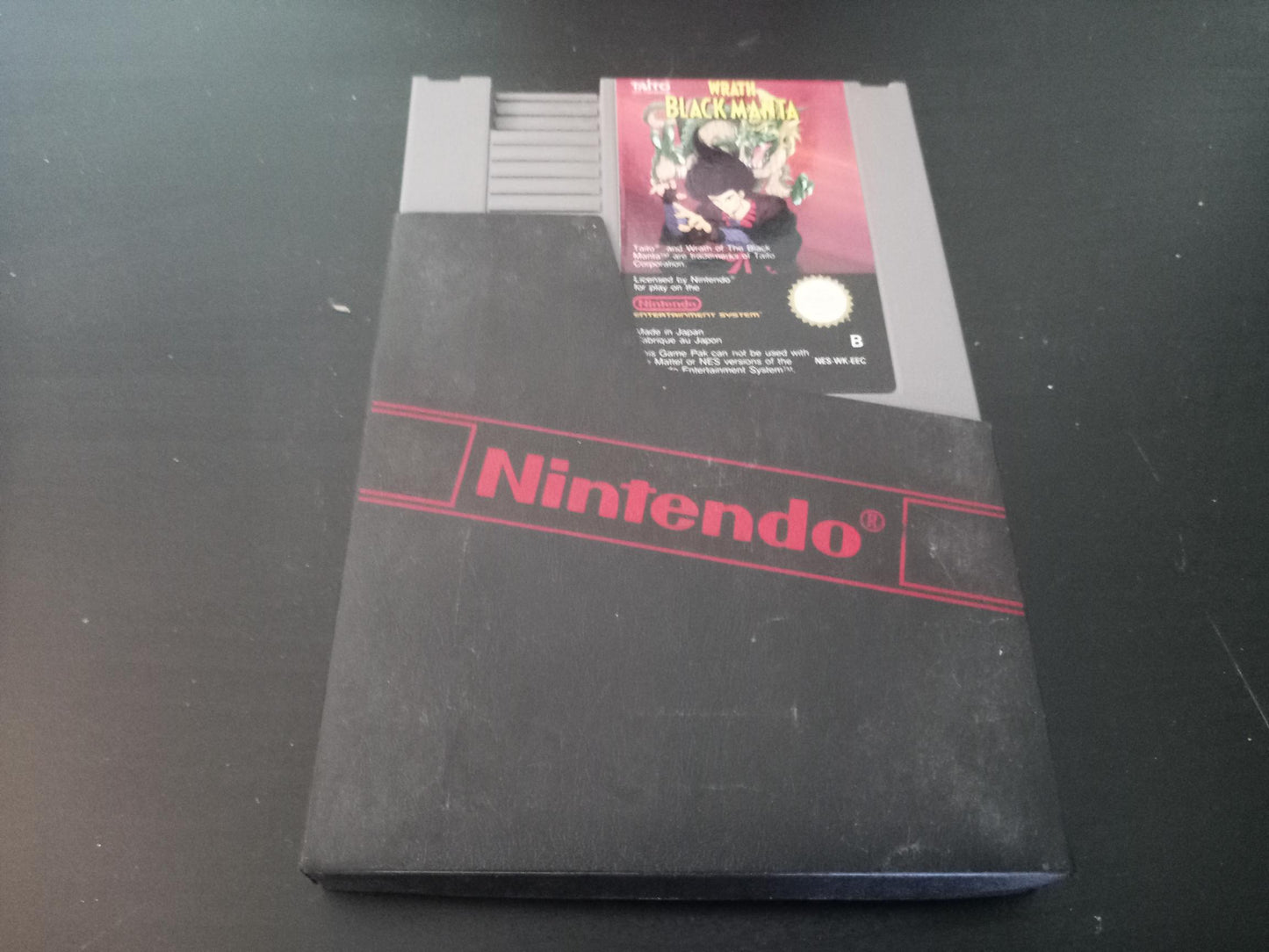 Nintendo Entertainment System Wrath of the Black Manta Classic Video Game