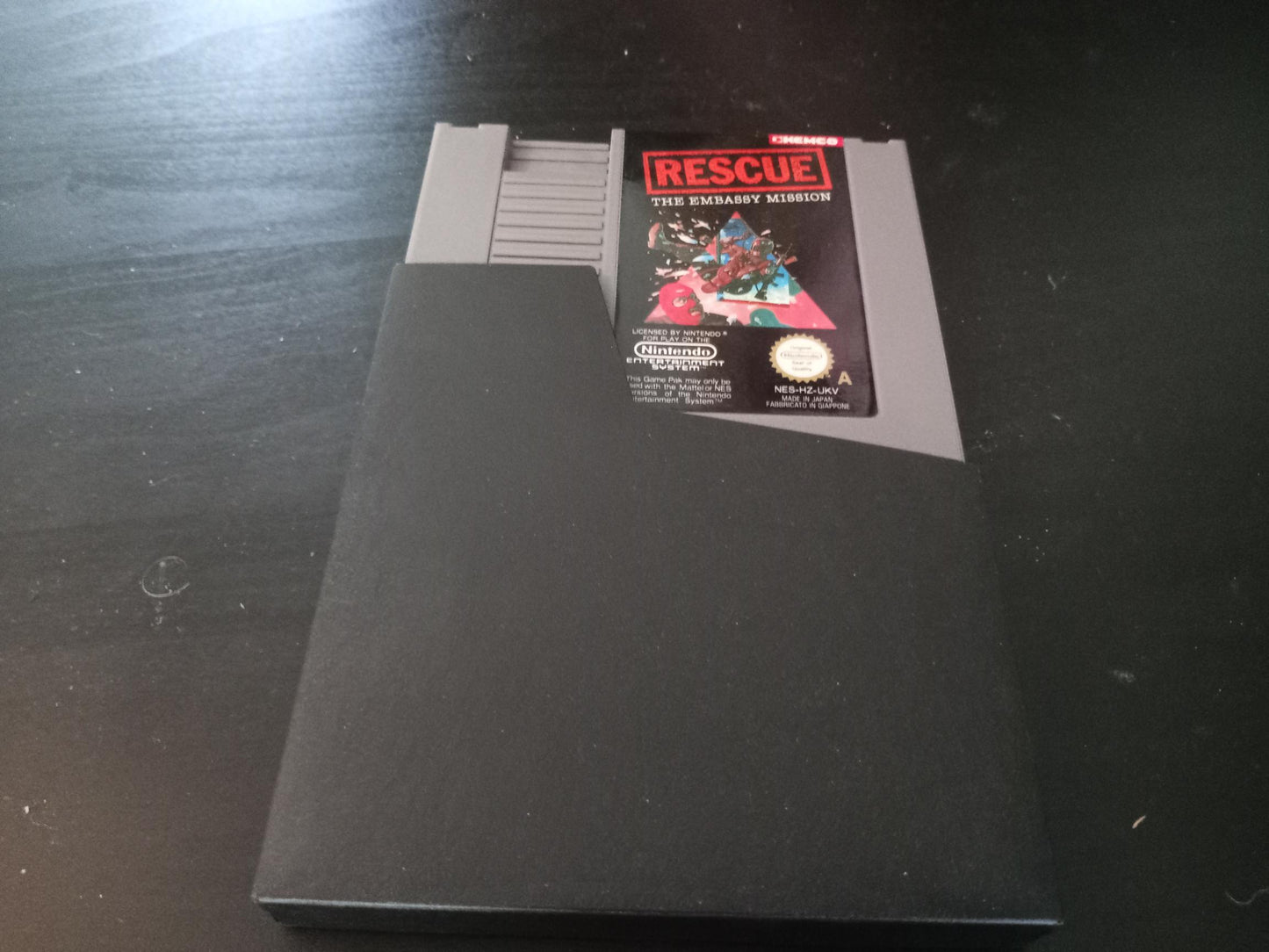 Nintendo Entertainment System Rescue The Embassy Mission Classic Video Game