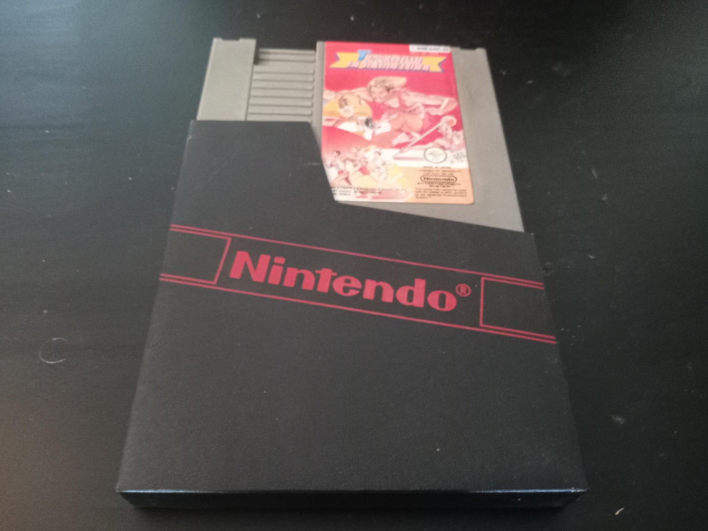 Nintendo Entertainment System Track & Field in Barcelona Classic Video Game