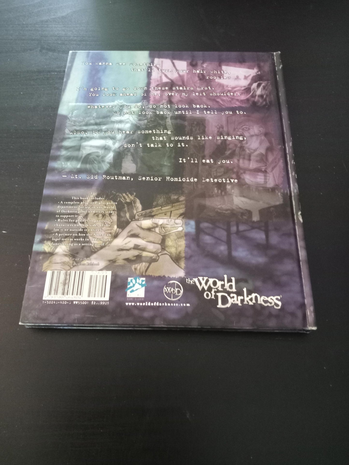 World of Darkness Tales From The 13th Precinct Hardcover White Wolf 2006