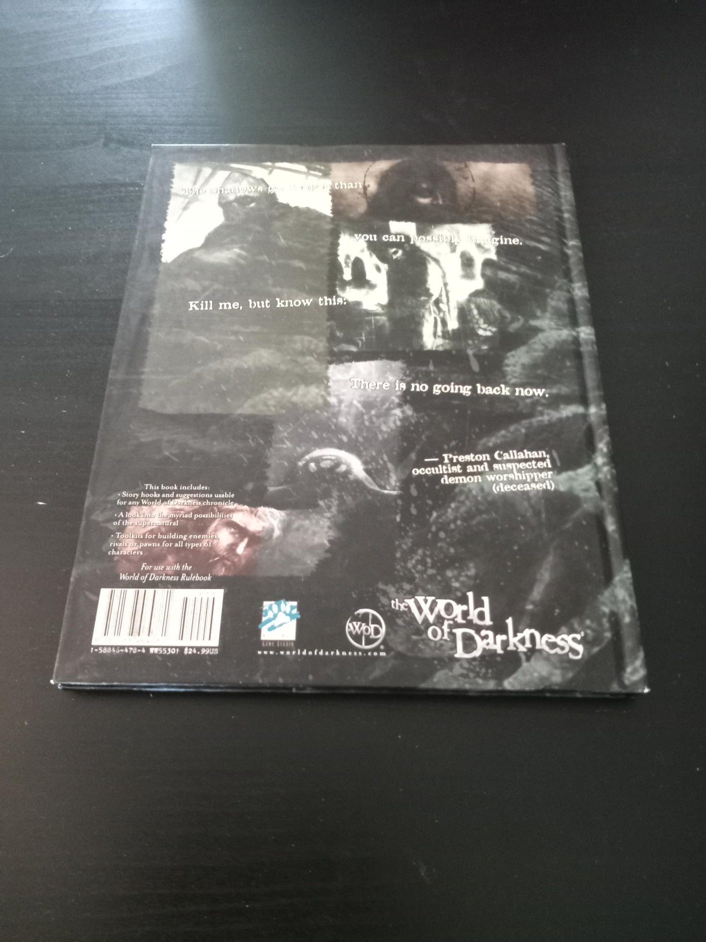 World of Darkness Antagonists Hardcover White Wolf 2004