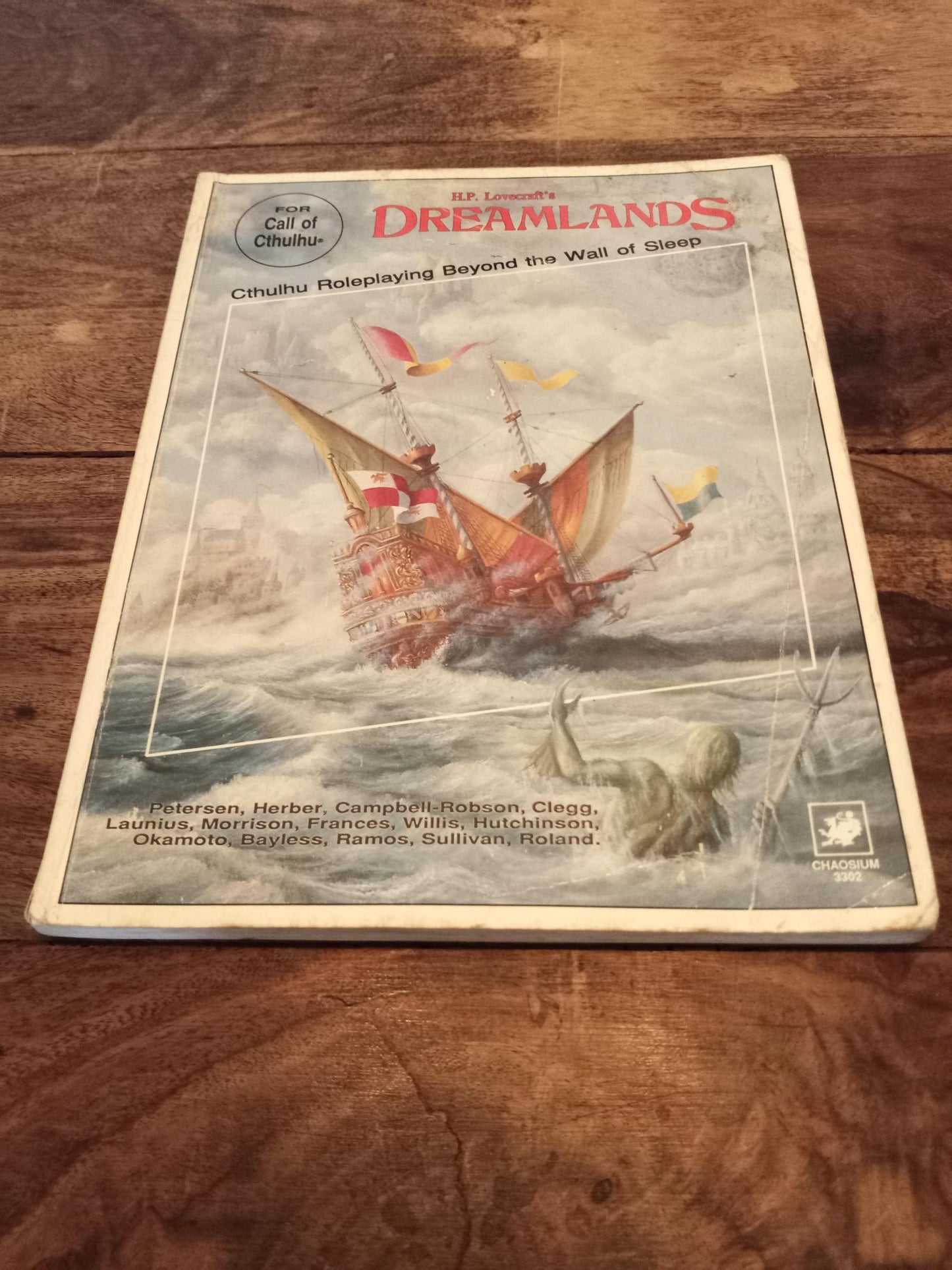 Call of Cthulhu H.P. Lovecraft's Dreamlands With Map 2nd Ed Chaosium 1988