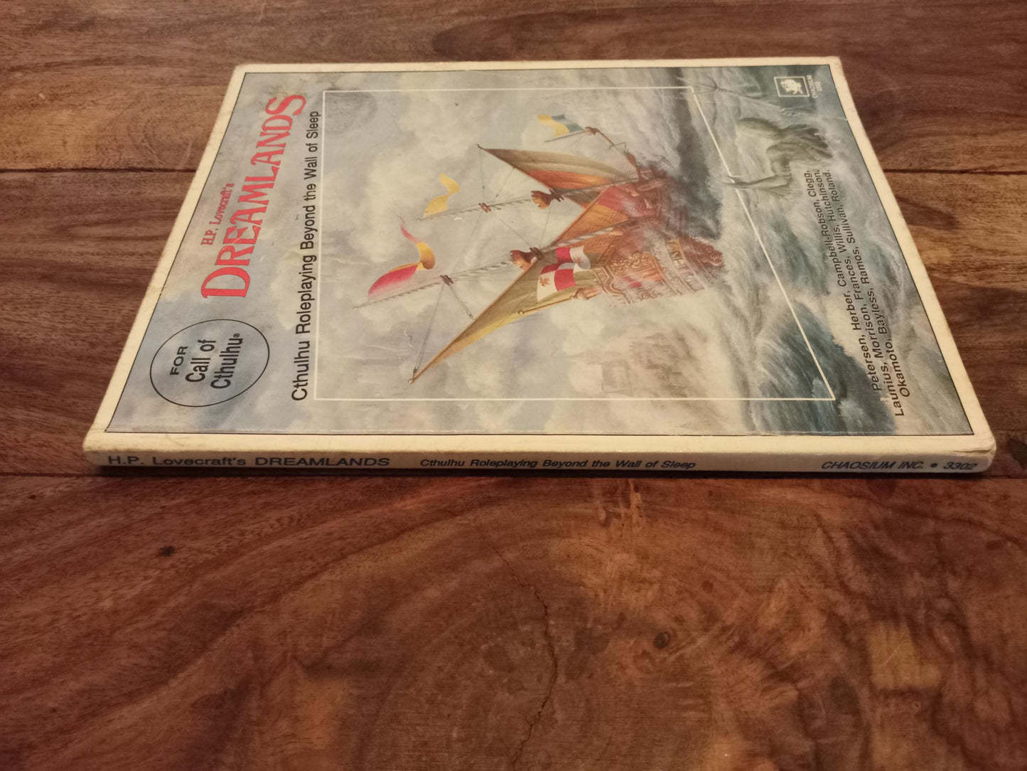 Call of Cthulhu H.P. Lovecraft's Dreamlands With Map 2nd Ed Chaosium 1988