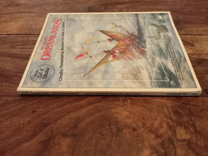 Call of Cthulhu H.P. Lovecraft's Dreamlands With Map 2nd Ed Chaosium 1988