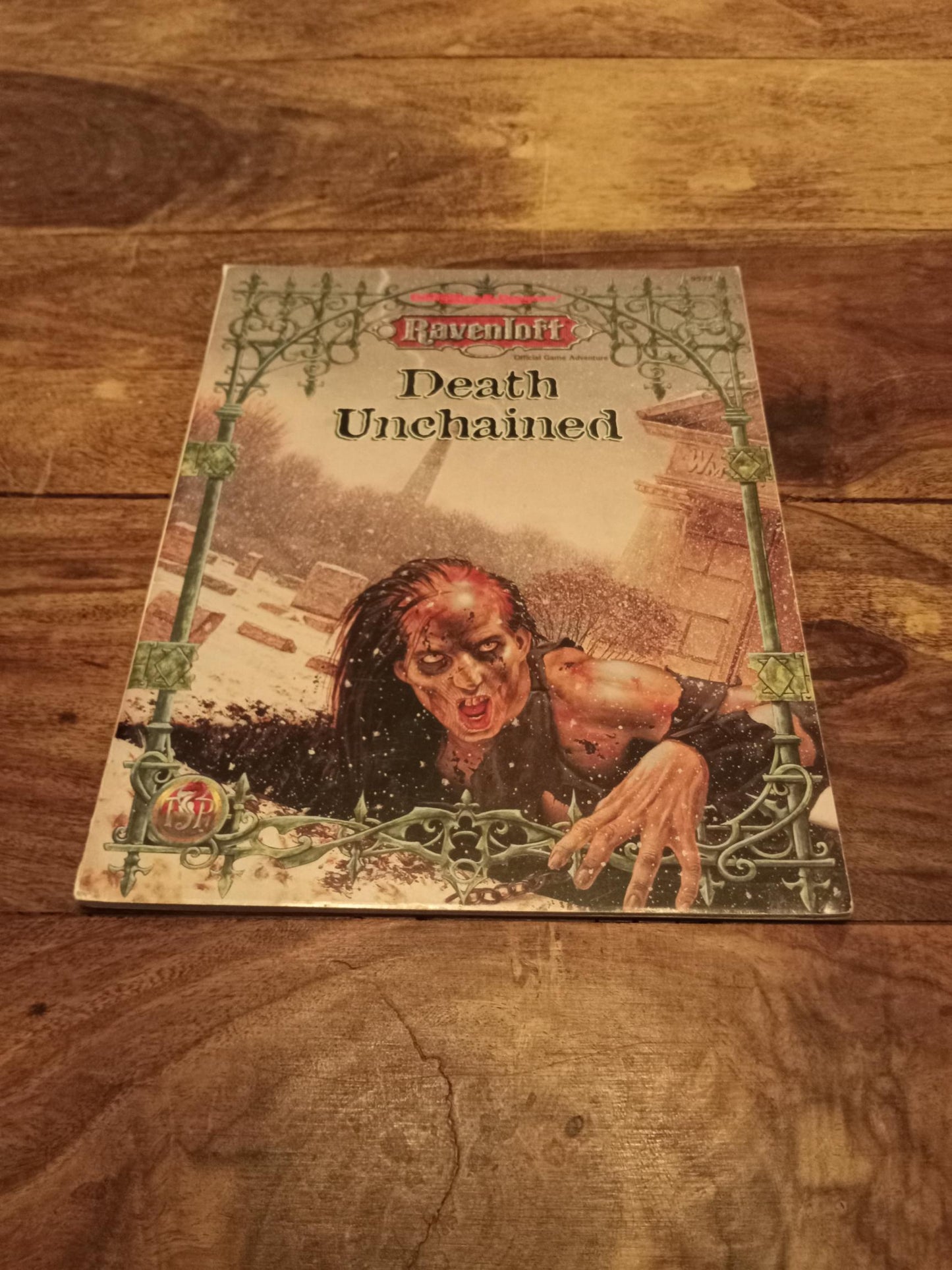 Ravenloft Death Unchained With Map TSR 9523 AD&D 1996