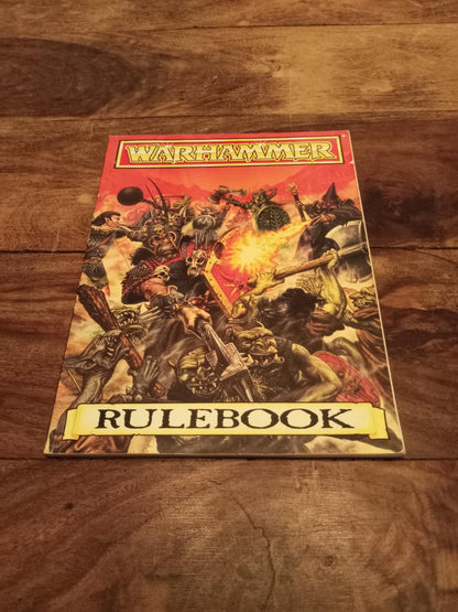 Warhammer Rulebook 3rd Ed Games Workshop 1992