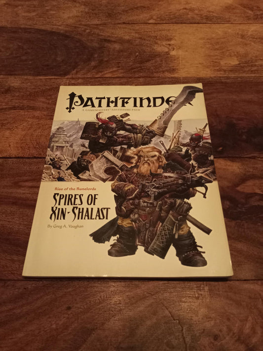 Pathfinder Spires of Xin-Shalast Rise of the Runelords #6 Paizo Inc. 2008