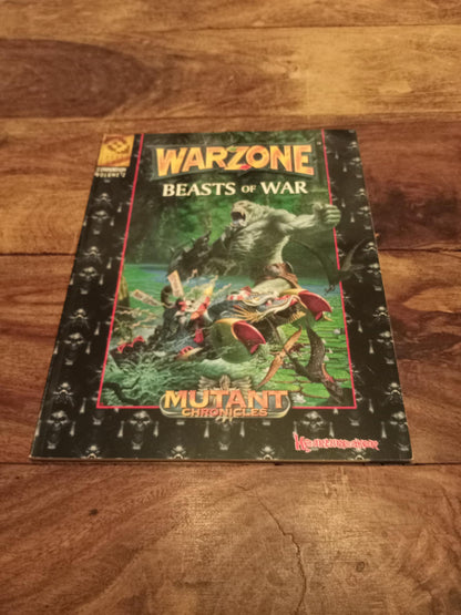 Mutant Chronicles Beasts of War Warzone Compendium #2 Target Games 1997