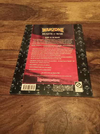 Mutant Chronicles Beasts of War Warzone Compendium #2 Target Games 1997