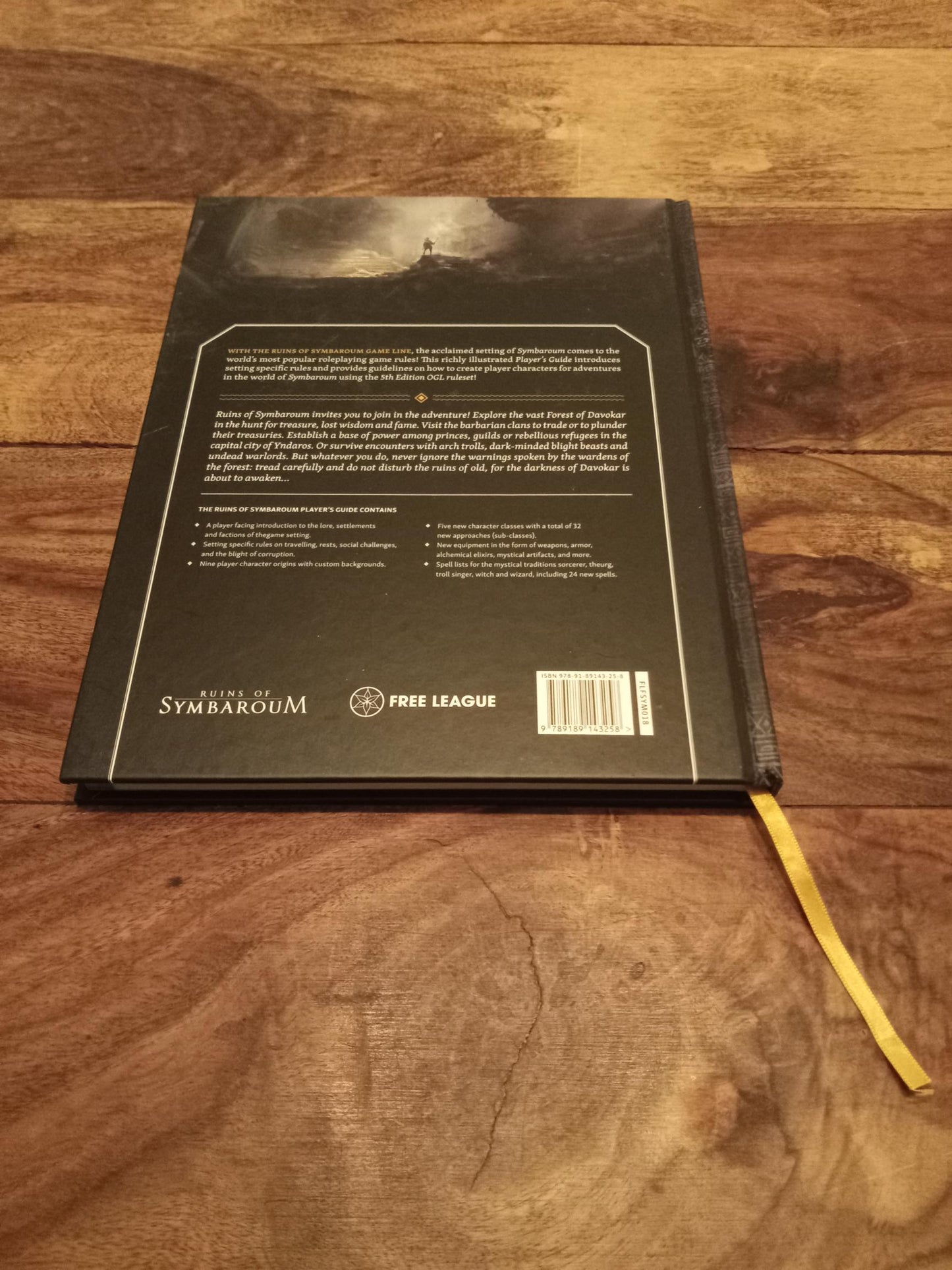 Ruins of Symbaroum Player's Guide Hardcover Free League Publishing 2022