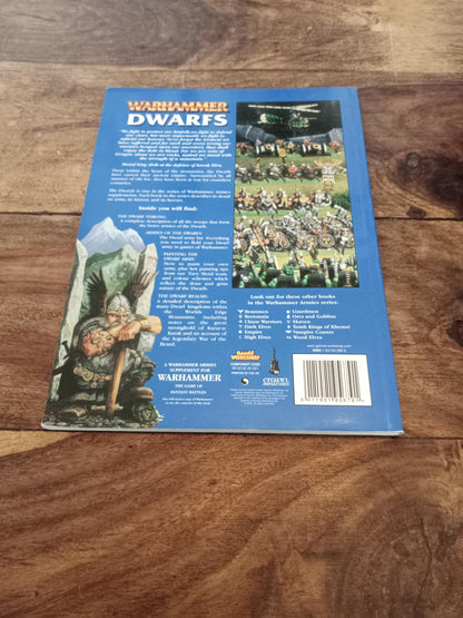 Warhammer Fantasy Dwarfs 6th Ed Army Book Games Workshop