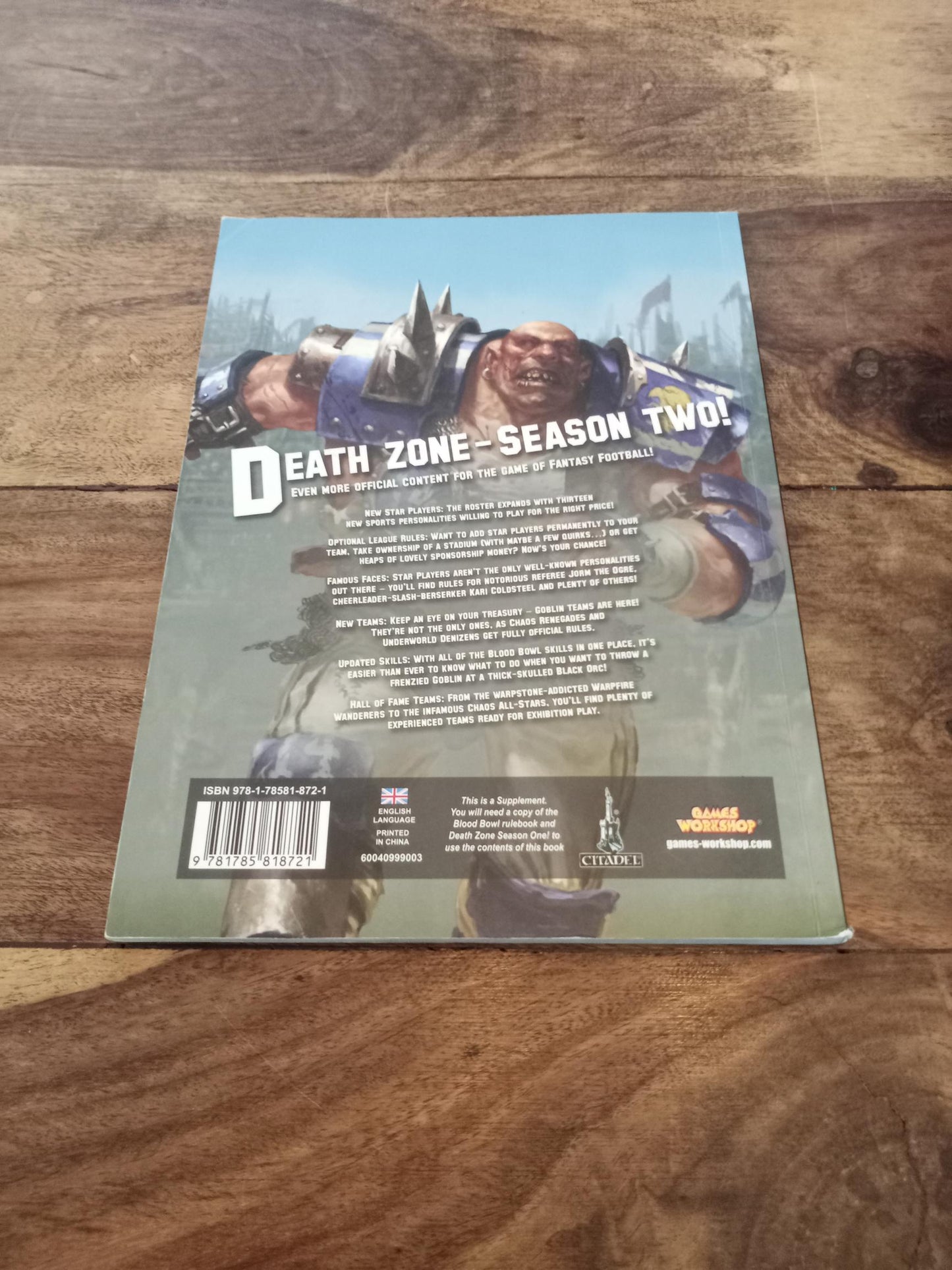 Blood Bowl Death Zone Season Two Softcover 2016