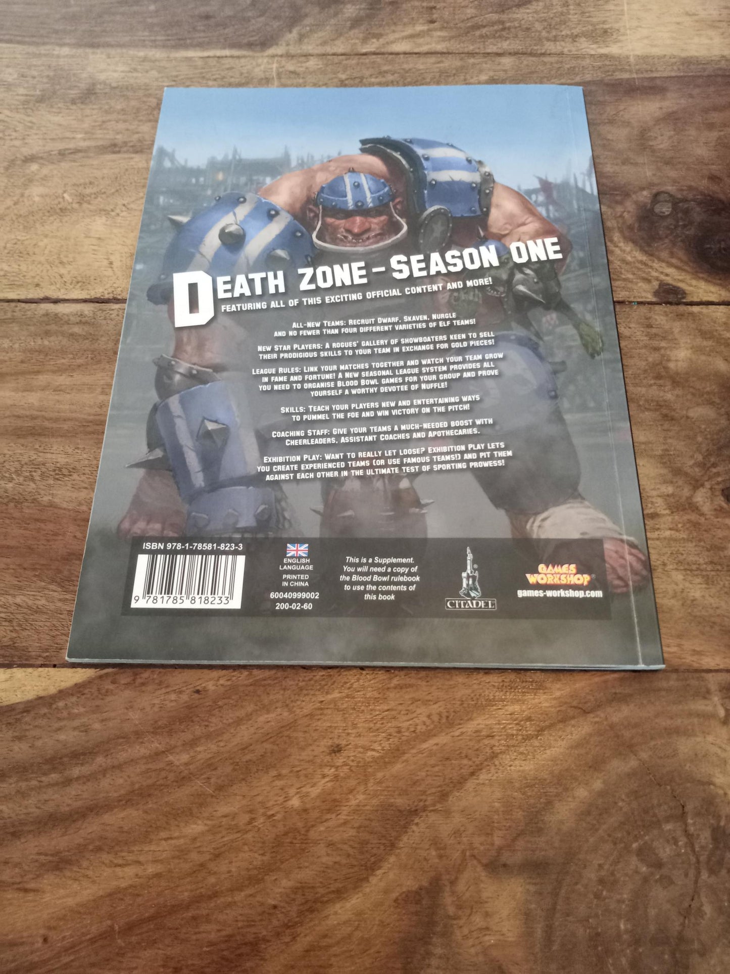 Blood Bowl Death Zone Season One Softcover 2016